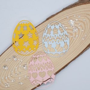 "Easter Eggs" Multipack Die Cut x 12