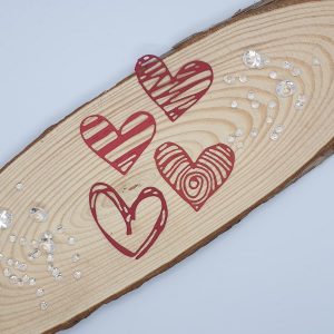 "Decorative Hearts" multipack Die Cut x 12