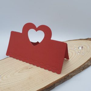"Heart Bag Topper" Die Cut x 10