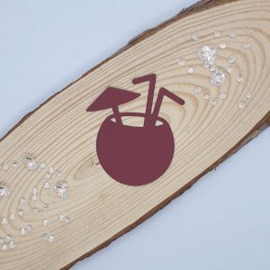 "Cocktail" Die Cut x 10