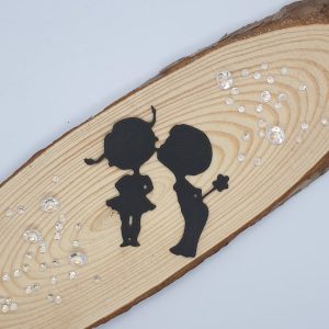 "First Kiss" Die Cut x 10