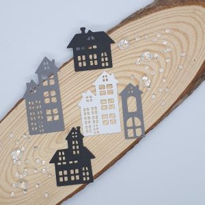 "Houses" multipack Die Cut x 15