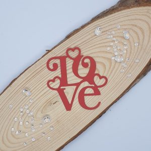 "Love Cube" Die Cut x 10