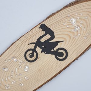 "Motorbike" Die Cut x 10