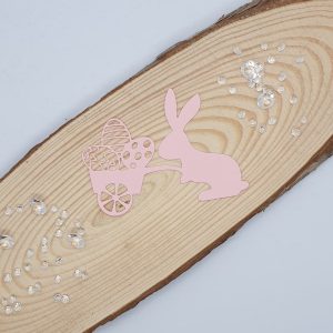 "Rabbit Egg Hunt" Die Cut x 10