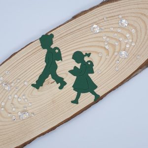 "School Run" Die Cut x 10
