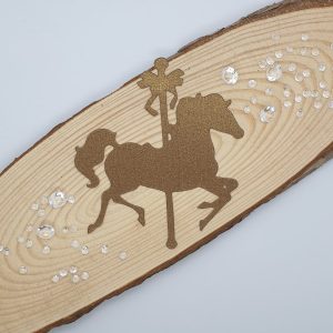 "Carousel Horse" Die Cut x 10
