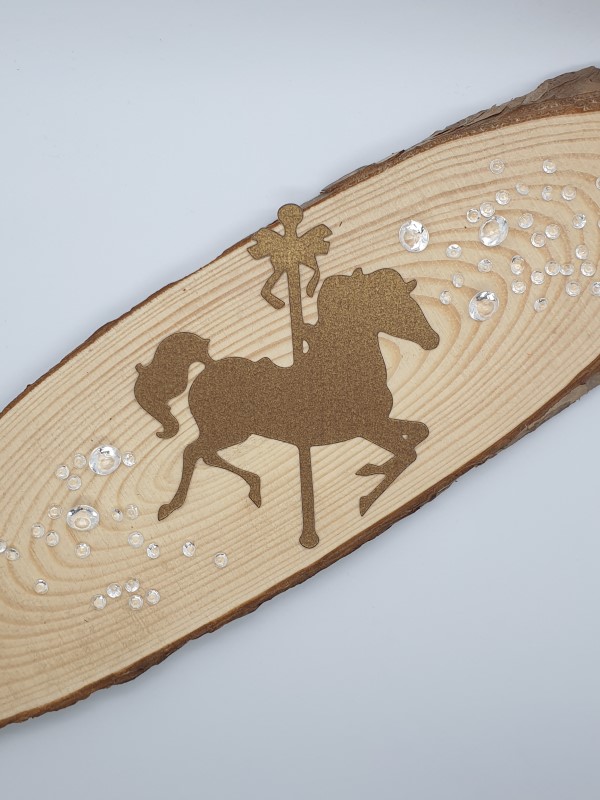 "Carousel Horse" Die Cut x 10