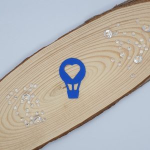 "Hot Air Balloon" Die Cut x 10