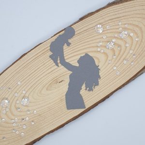 "Mother & Child" Die Cut x 10