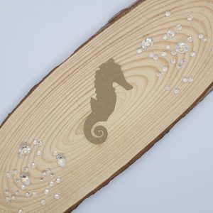 "Seahorse" Die Cut x 10