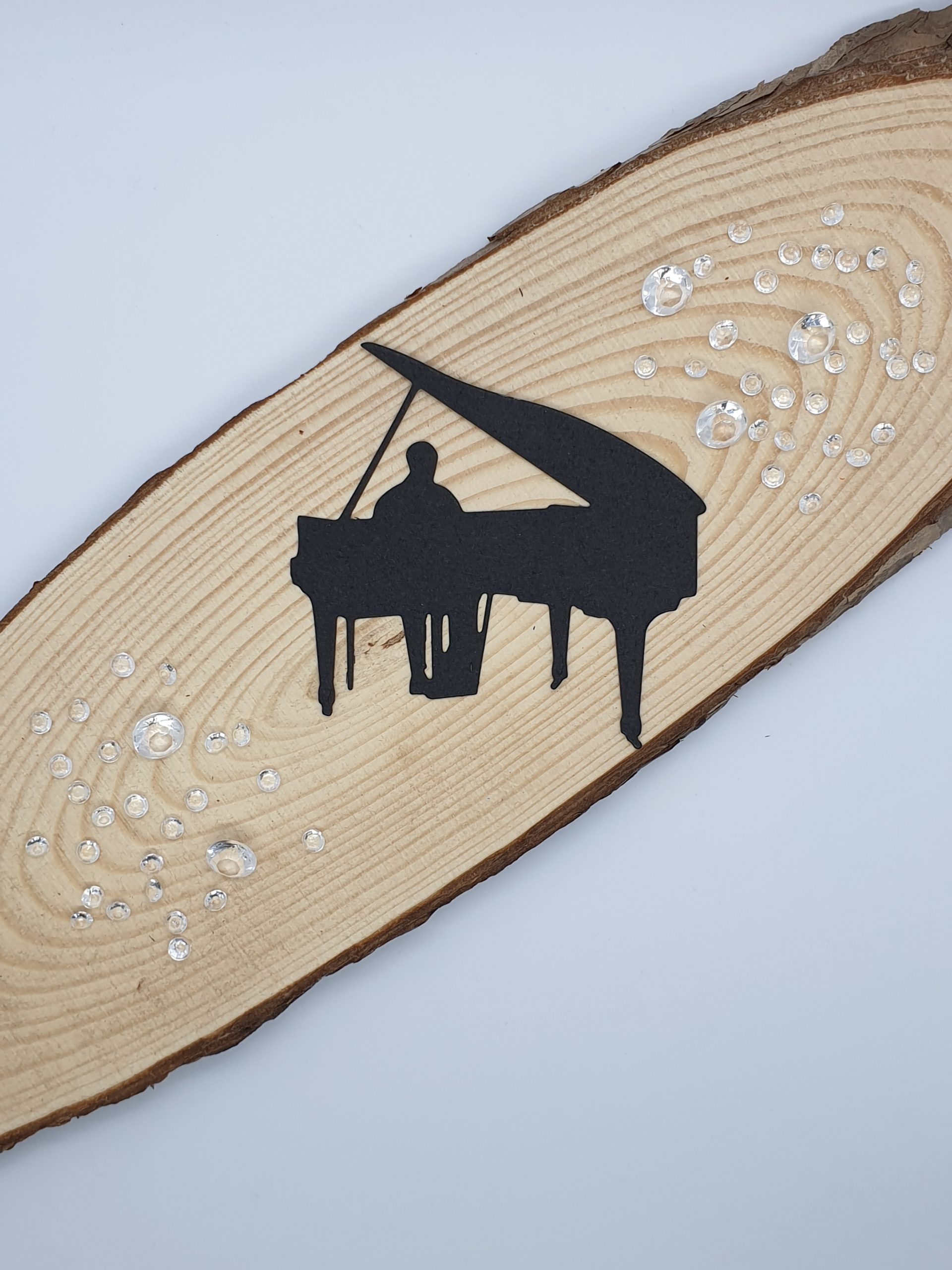 "Piano Player" Die Cut x 10