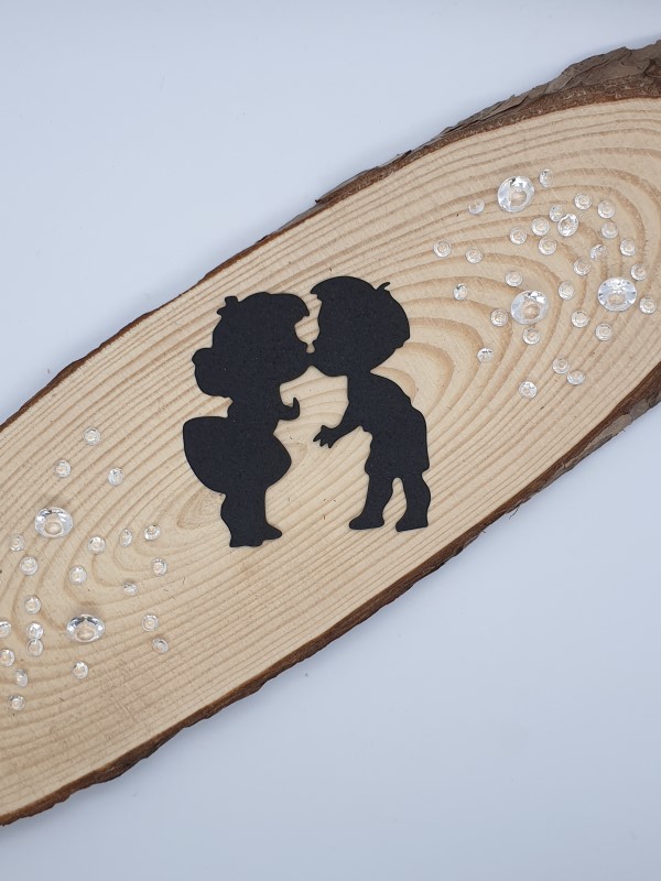 "Cute Kiss" Die Cut x 10