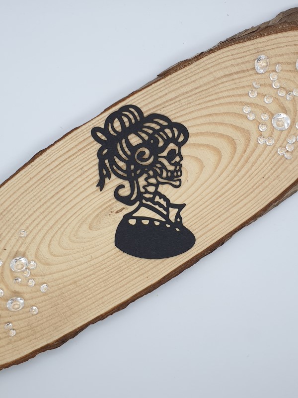 "Skeleton Head" Halloween Die Cut x 10