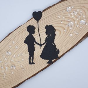 "Walk With Me" Die Cut x 10