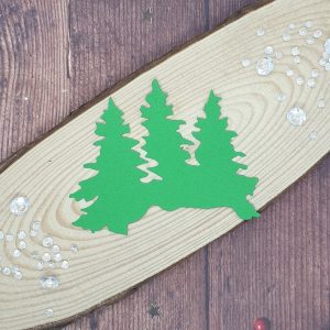"Christmas Trees" Die Cut x 10
