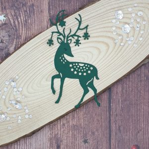 "Christmas Reindeer" Die Cut x 10