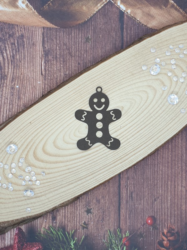 "Gingerbread Man" Christmas Die Cut x 10