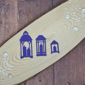 "Lanterns" Christmas Die Cut Multipack x 12