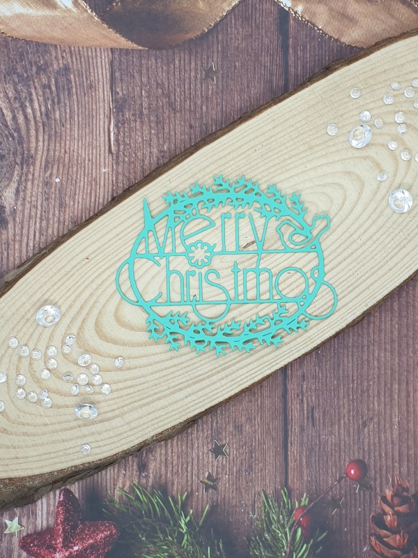 "Merry Christmas" Die Cut x 10