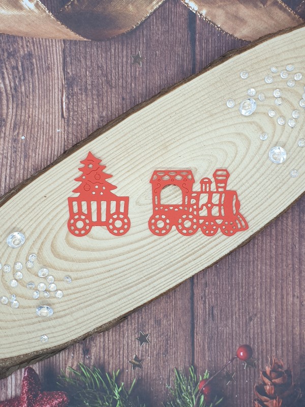 "Santa Express" Christmas Die Cut x 10