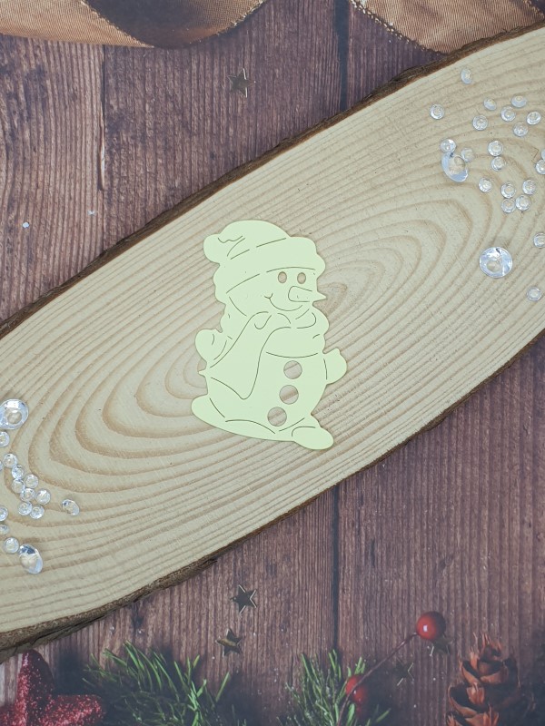 "Snowman" Christmas Die Cut x 10