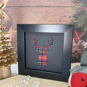 "Tartan Stag" Frame