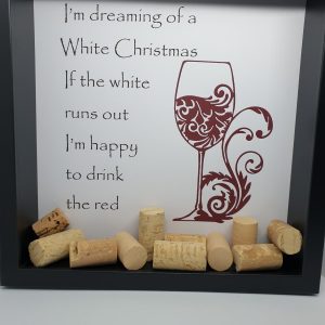 "Dreaming Of A White Christmas" Freestanding Frame