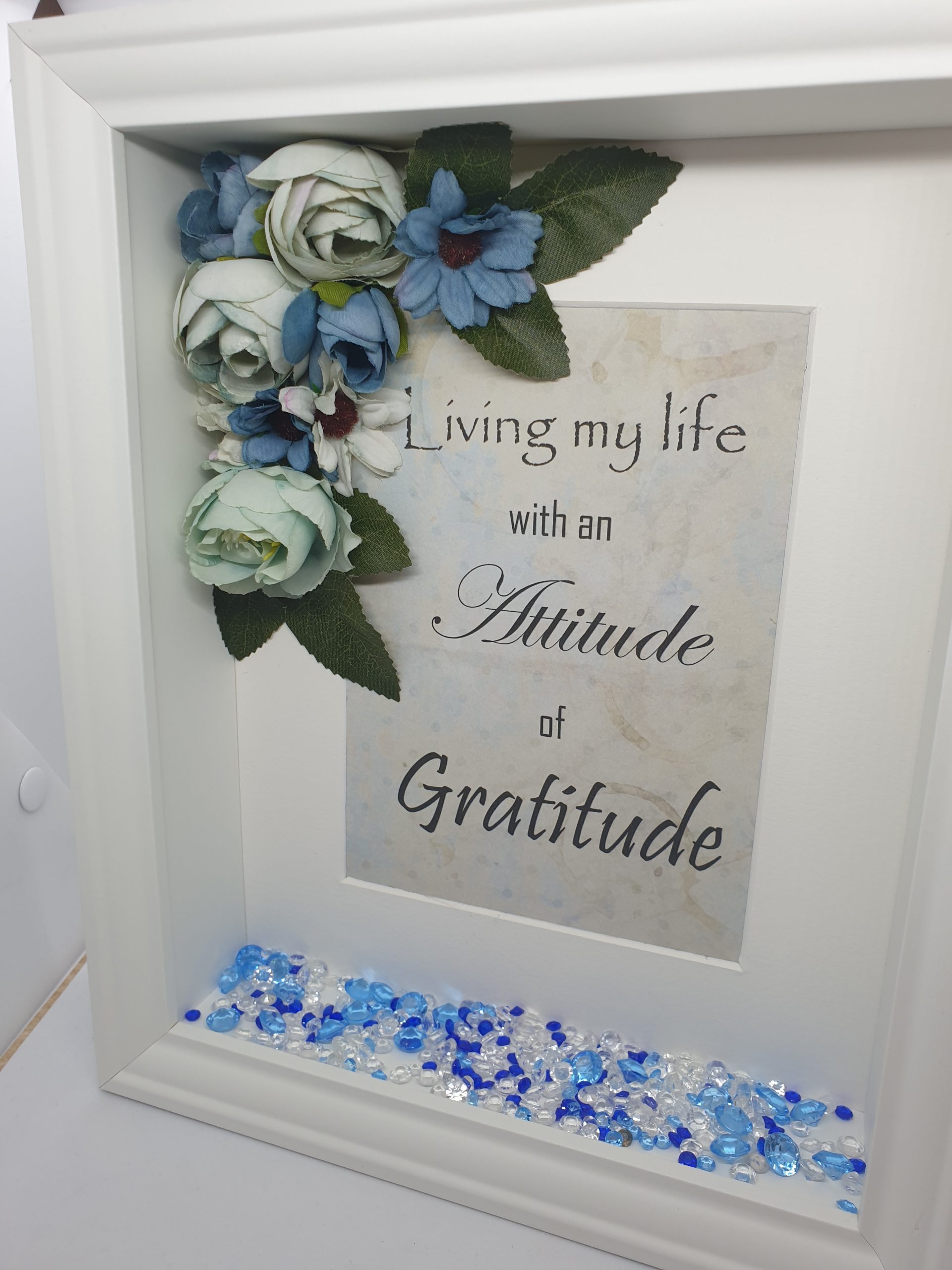"Living My Life" Freestanding Frame