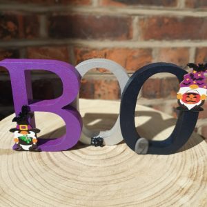 "Halloween Boo" Freestanding Decoration