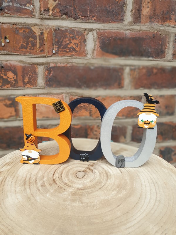 "Halloween Boo" Freestanding Decoration - Image 2
