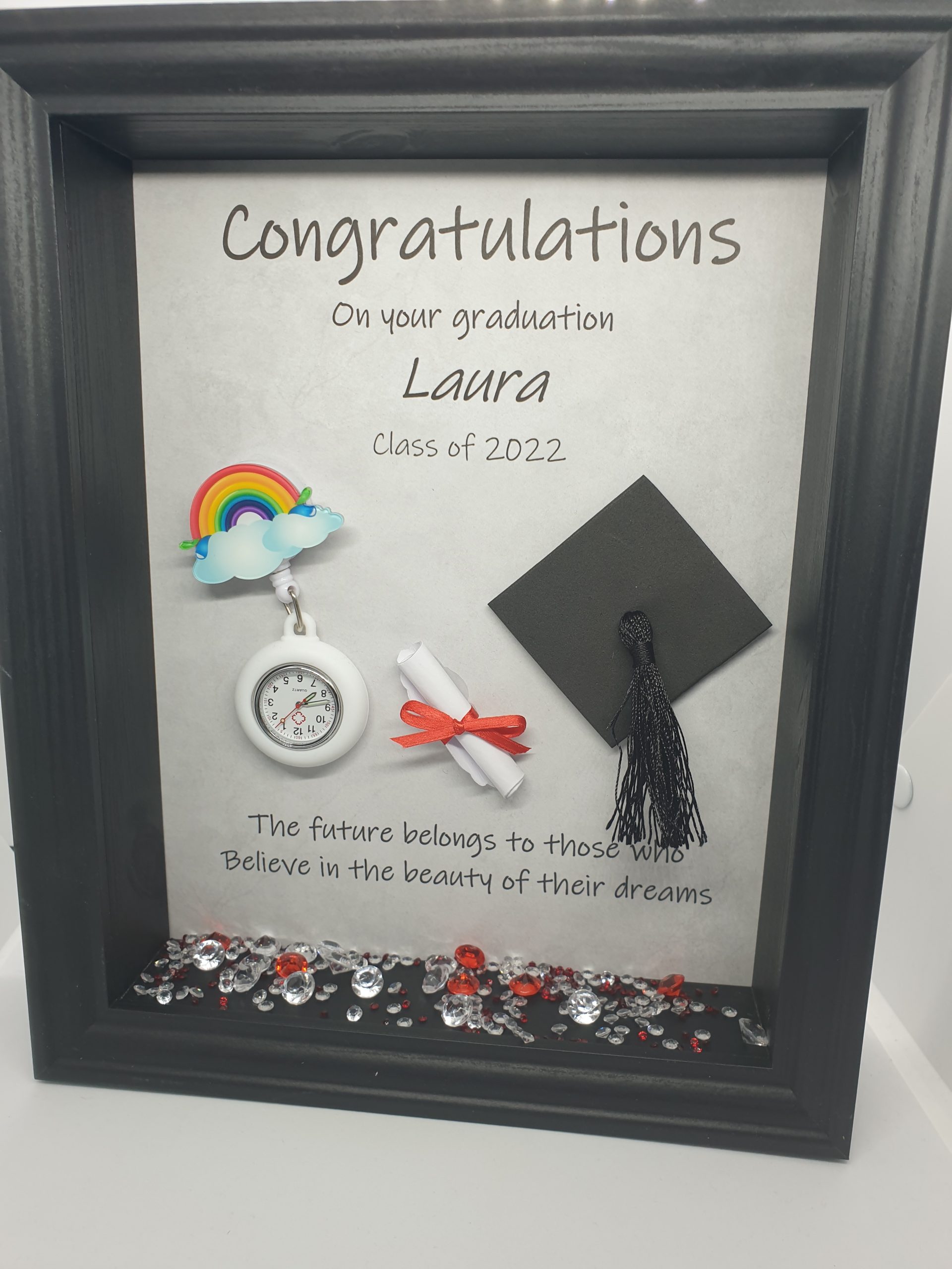 "Graduation" Freestanding Frame