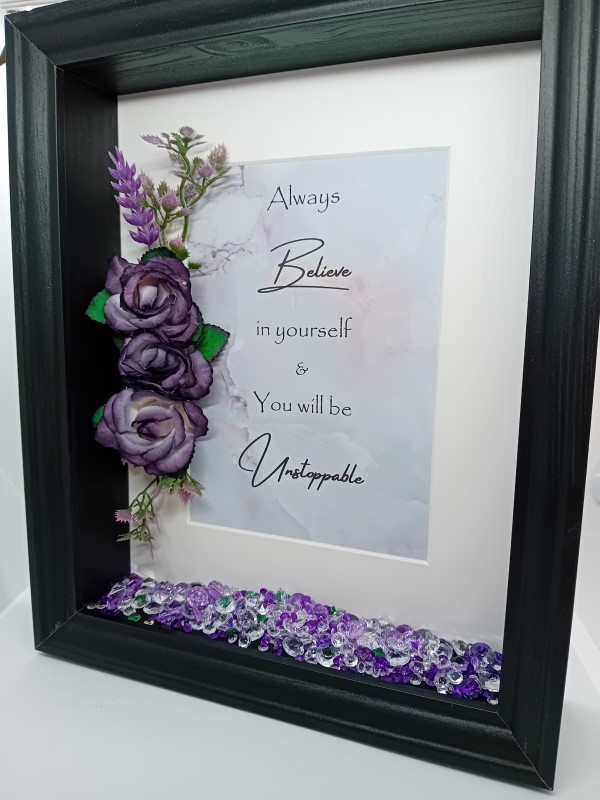 "Be Unstoppable" Freestanding Frame