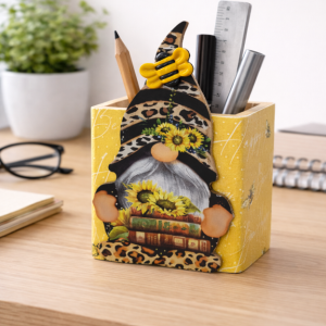 "Animal Print Gonk" Desk Organiser