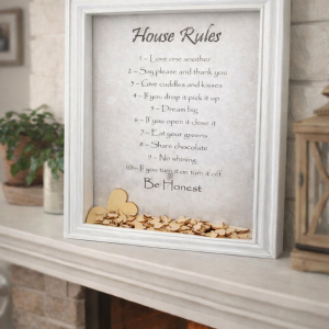 "House Rules" Freestanding Frame