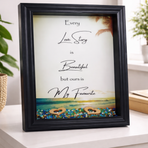 "Love Story" Freestanding Frame
