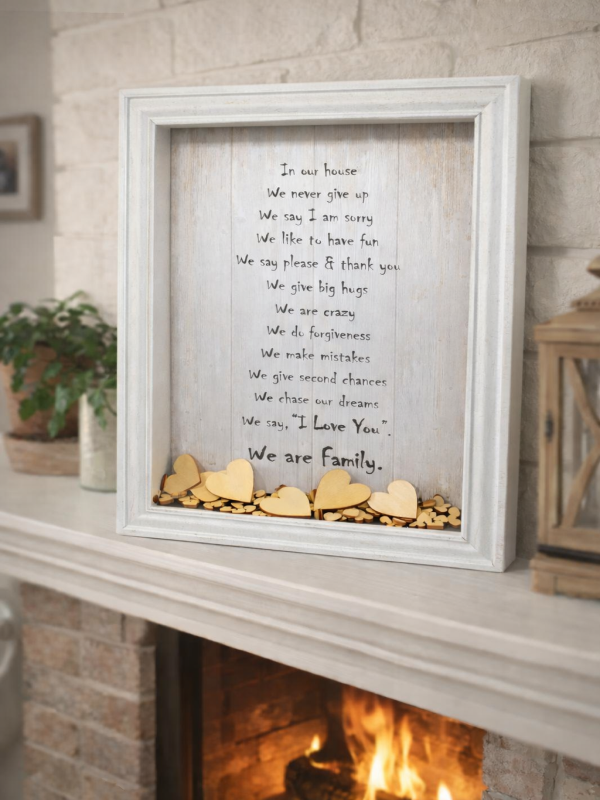 "We Are Family" Freestanding Frame - Image 2